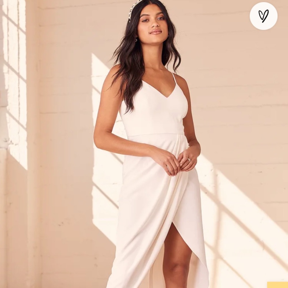 Lulus Reinette White Dress